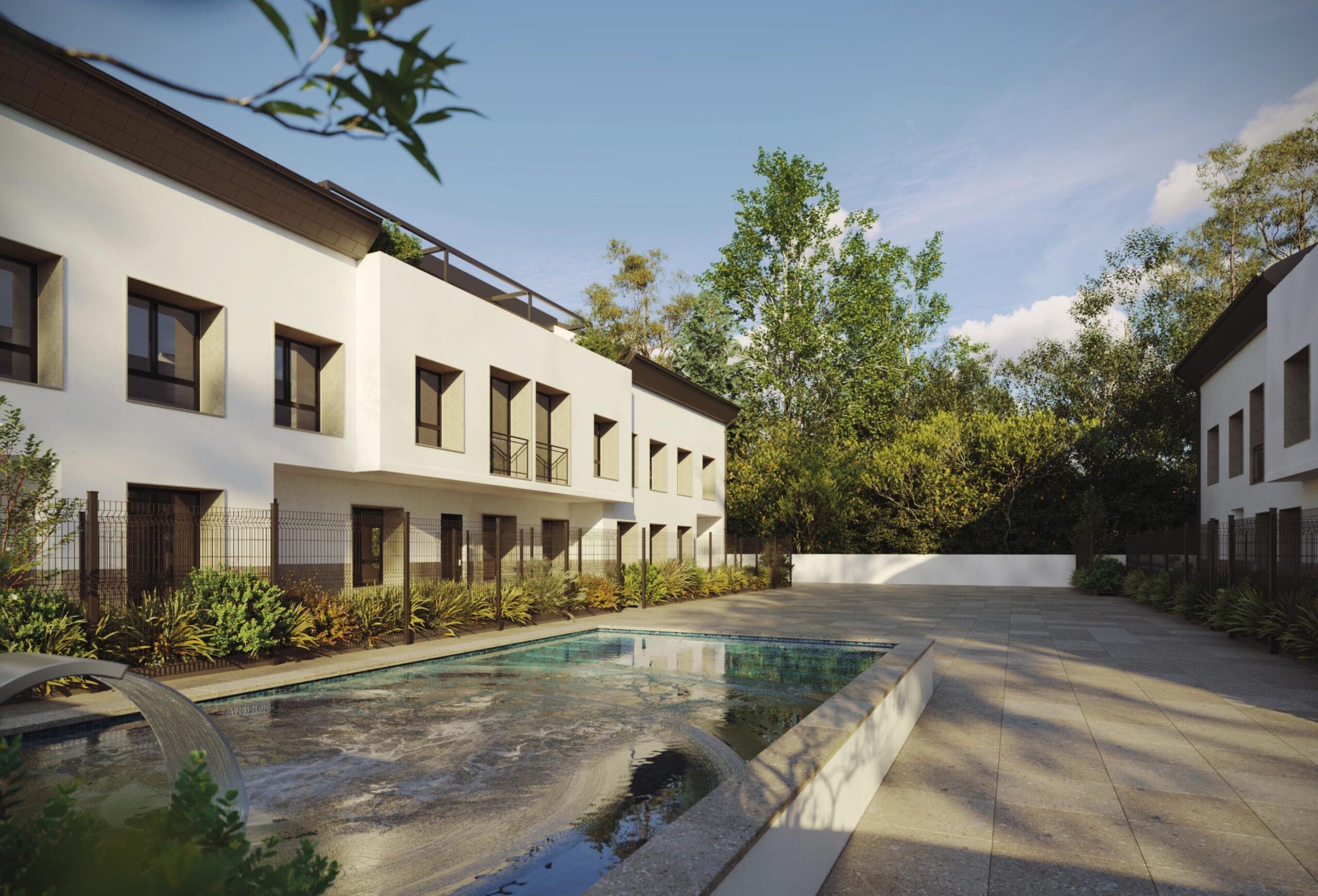 Render de la promoción Calle Navarra en Ciempozuelos