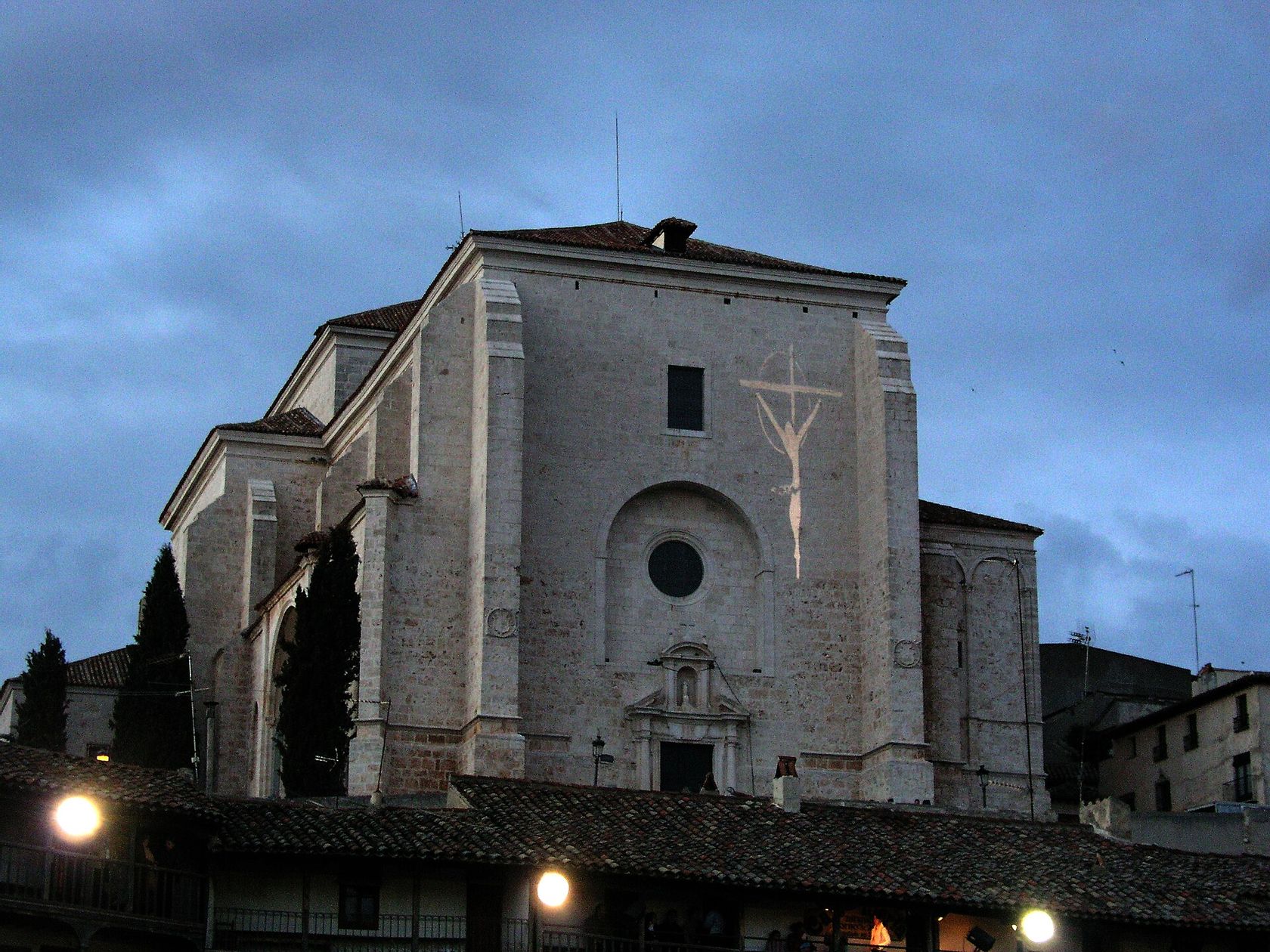 Plaza de Chinchón, al sur de Madrid